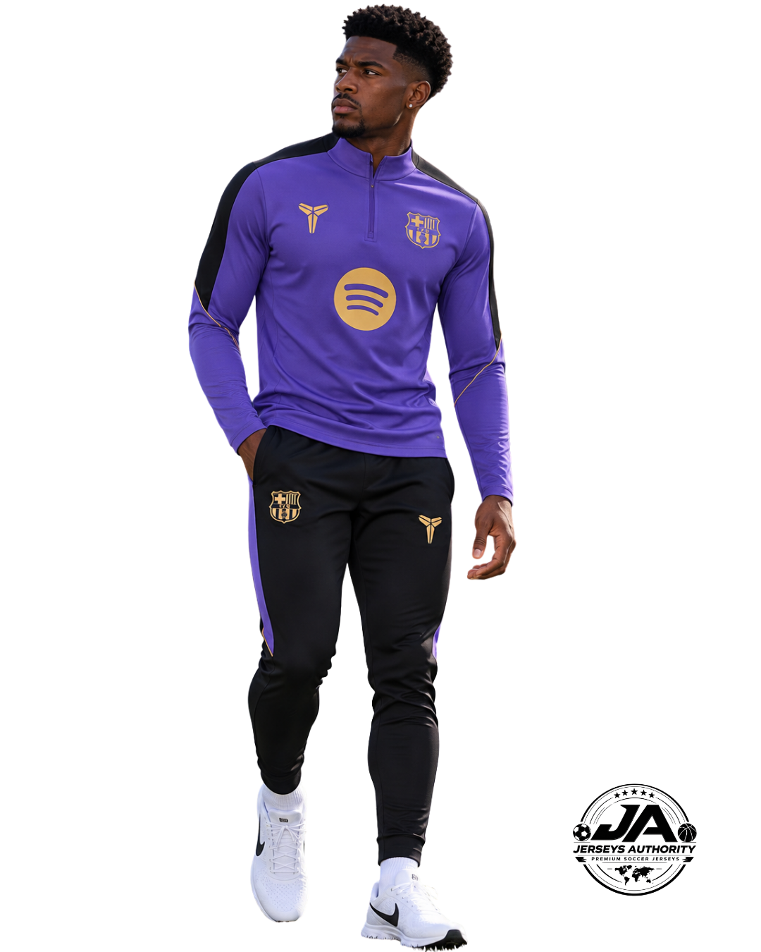 2026/27 FC Barcelona Purple Training Set – Long Sleeve