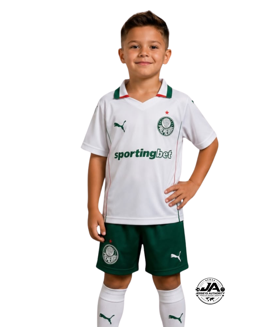 Camiseta de Visitante Palmeiras para Niño Temporada 2026/27