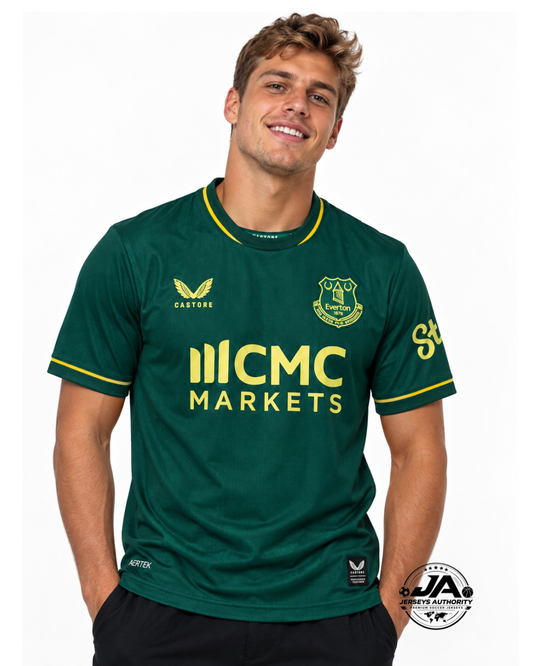 26/27 Everton Third Green Jersey - Fan Version