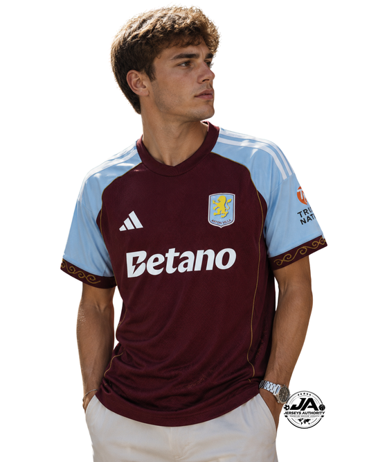 2025/26 Aston Villa Home Jersey - Fan Version