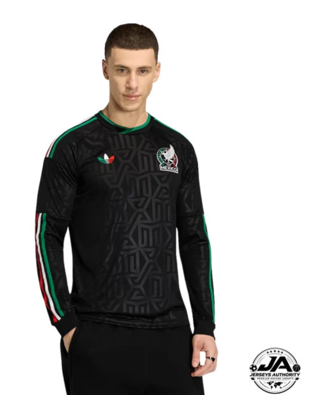 Mexico 2026 Third Away Jersey Long Sleeve - World Cup 2026 Fan Version