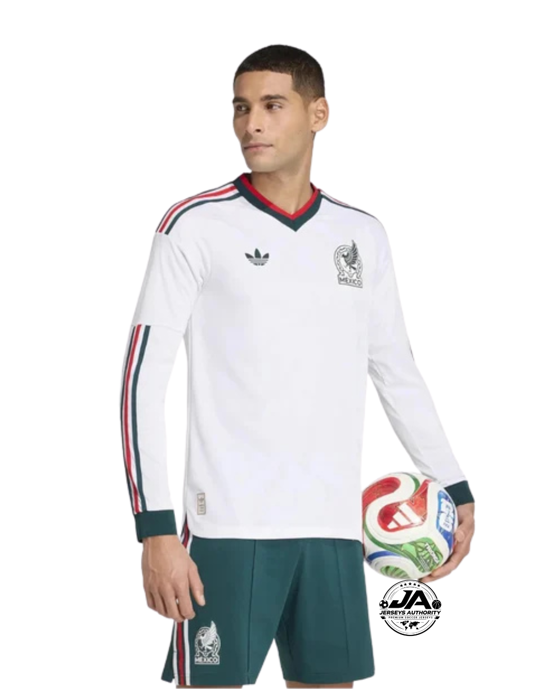 Mexico 2026 Away Jersey Long Sleeve - World Cup 2026 Fan Version