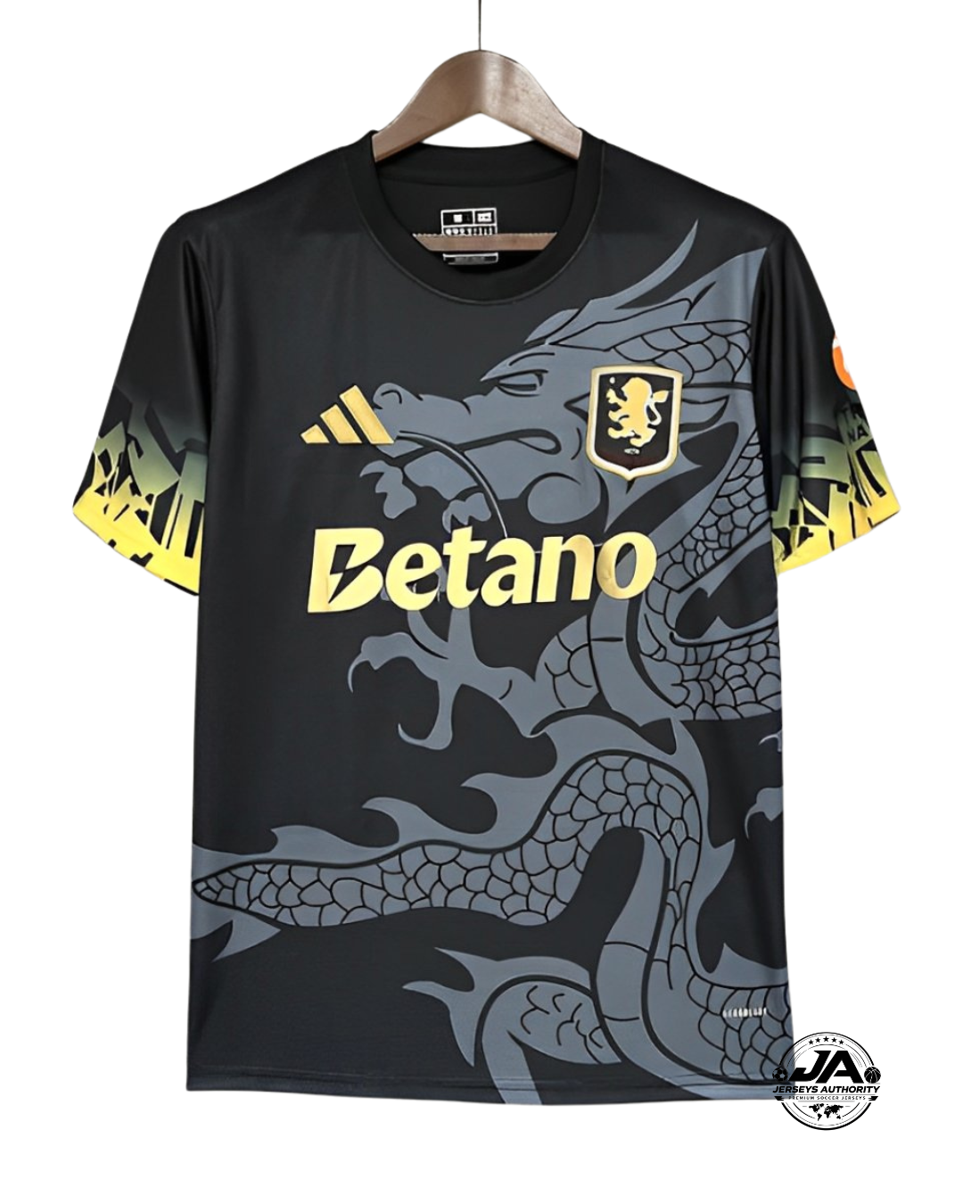 Camiseta Negra Aston Villa 2025/26