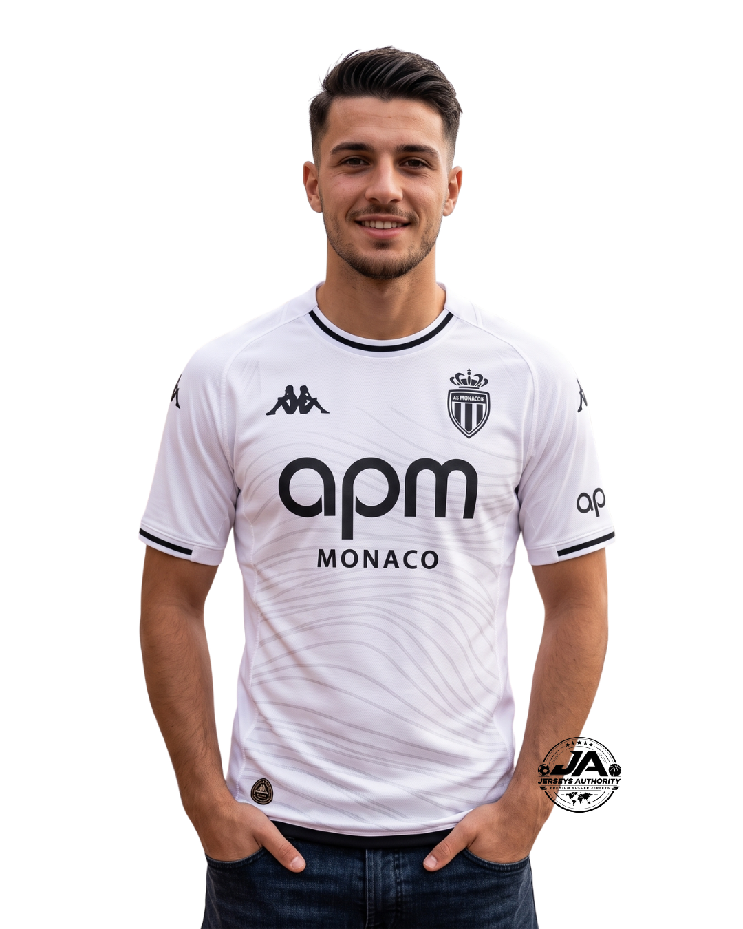 2025/26 AS Monaco Away Jersey - Fan Version