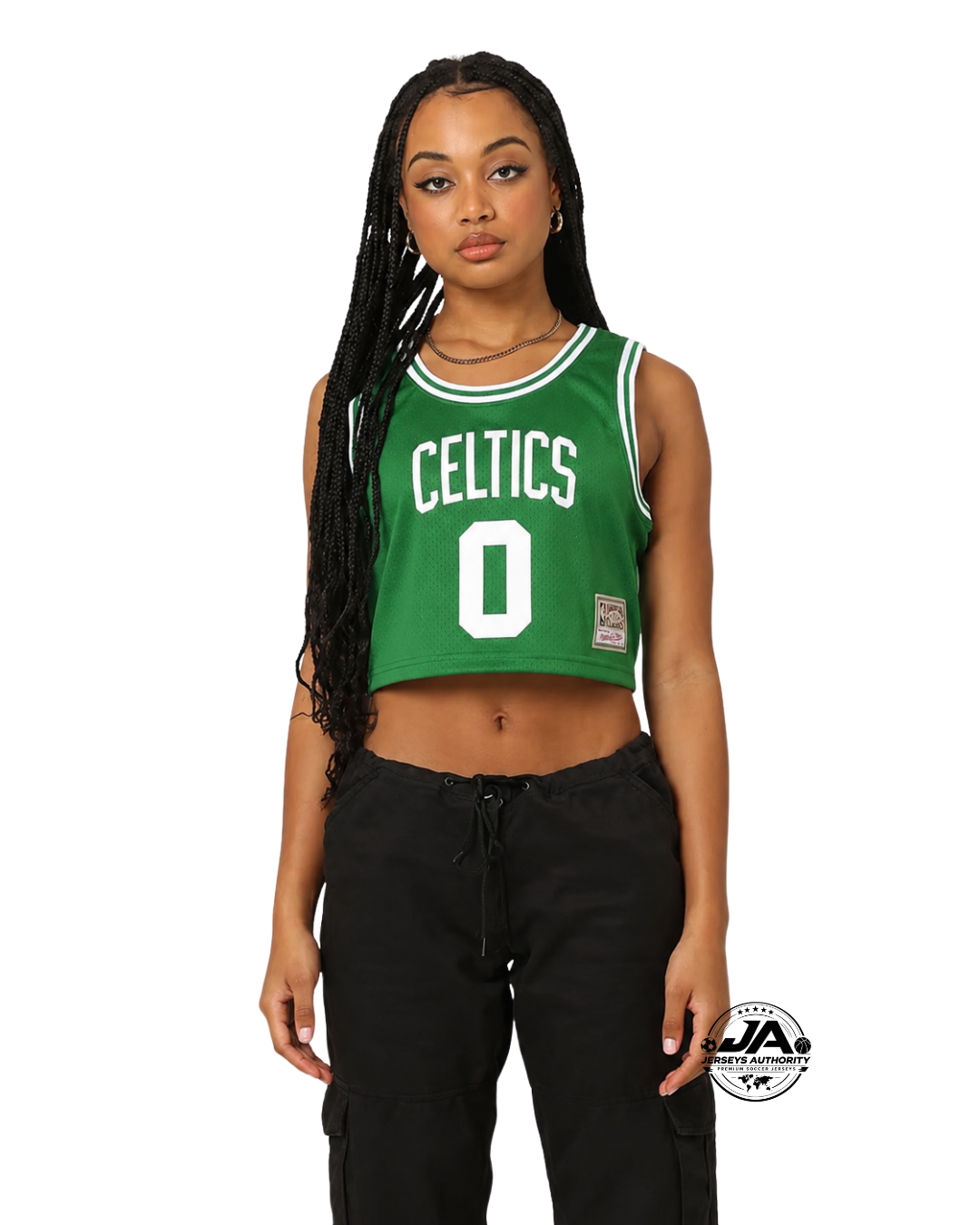 Women's Boston Celtics Icon Edition Cropped - Kelly Green