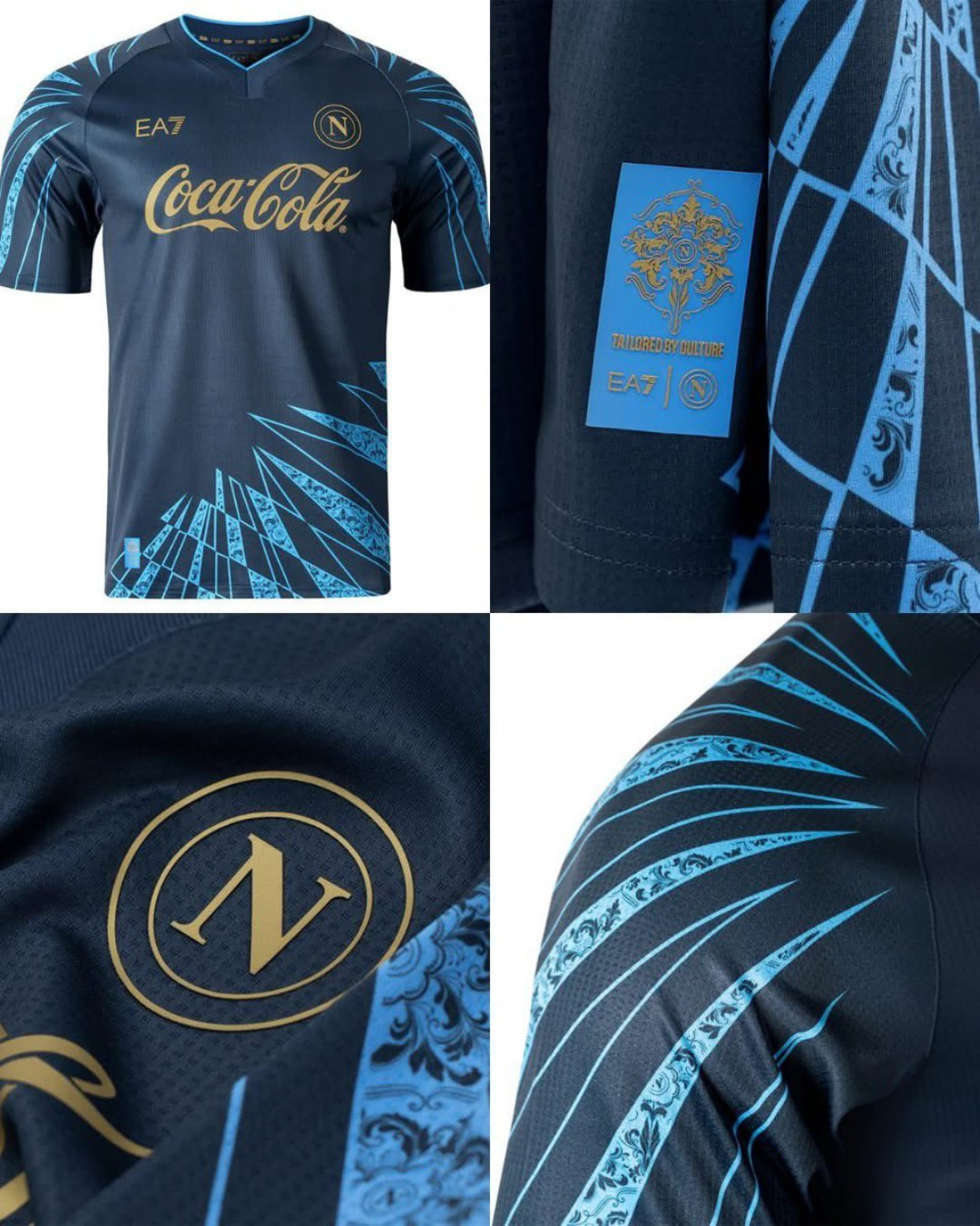 25/26 Napoli Blue Pre-Match Jersey - Fan Version