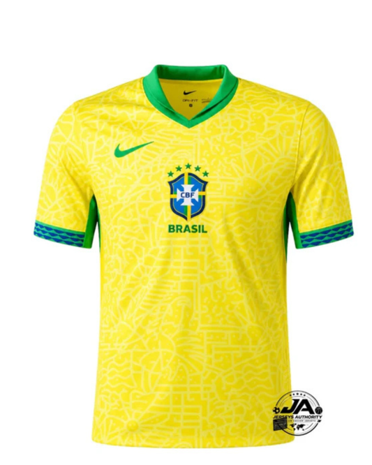 Brazil 24/25 Home Jersey - Fan Version