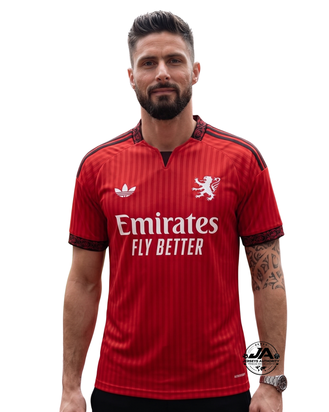 2026/27 Olympique Lyonnais Away Red Jersey - Fan Version