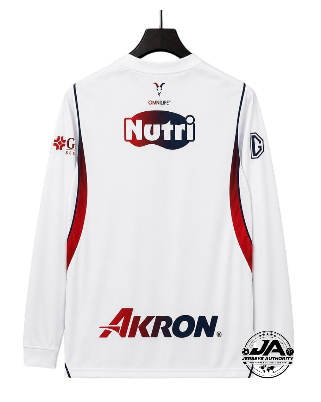 26/27 Chivas Away White Long Sleeve Jersey - Fan Version