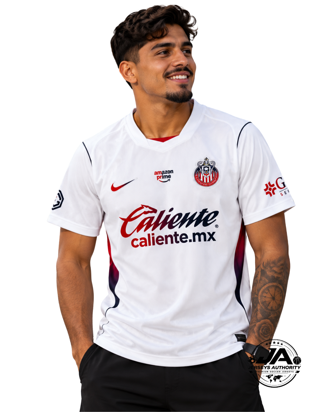 26/27 Chivas Guadalajara Away White Jersey - Fan Version