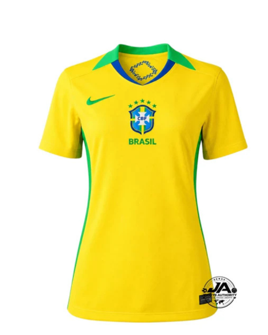 Brazil Women Home Fan Jersey 2025/26
