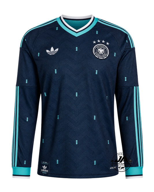 Germany 26 Away Long Sleeve Jersey - Fan Version