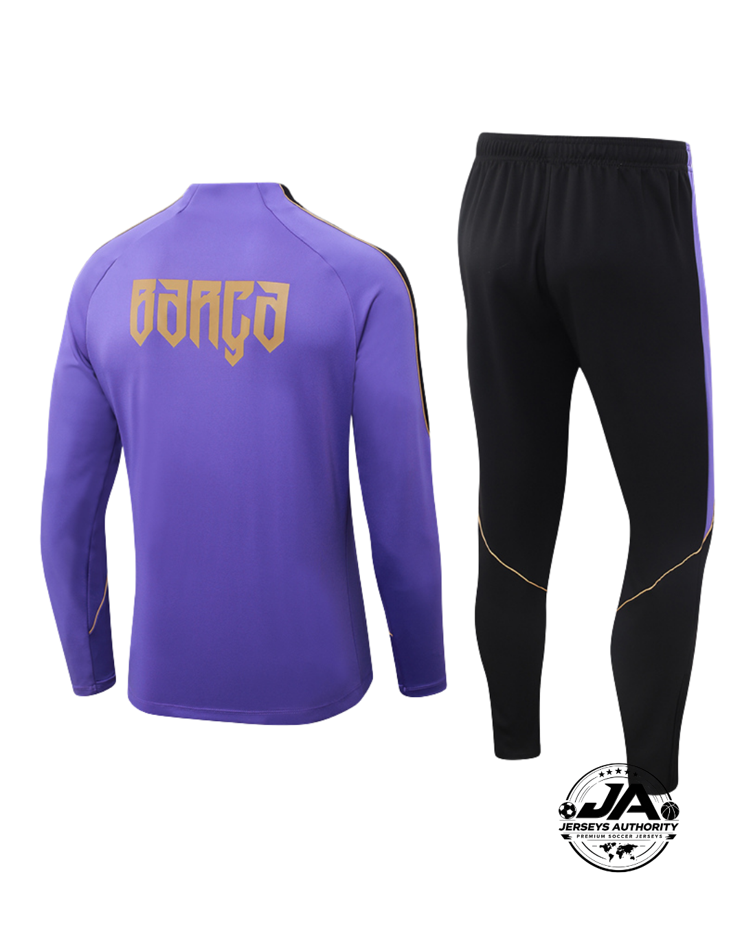 2026/27 FC Barcelona Purple Training Set – Long Sleeve