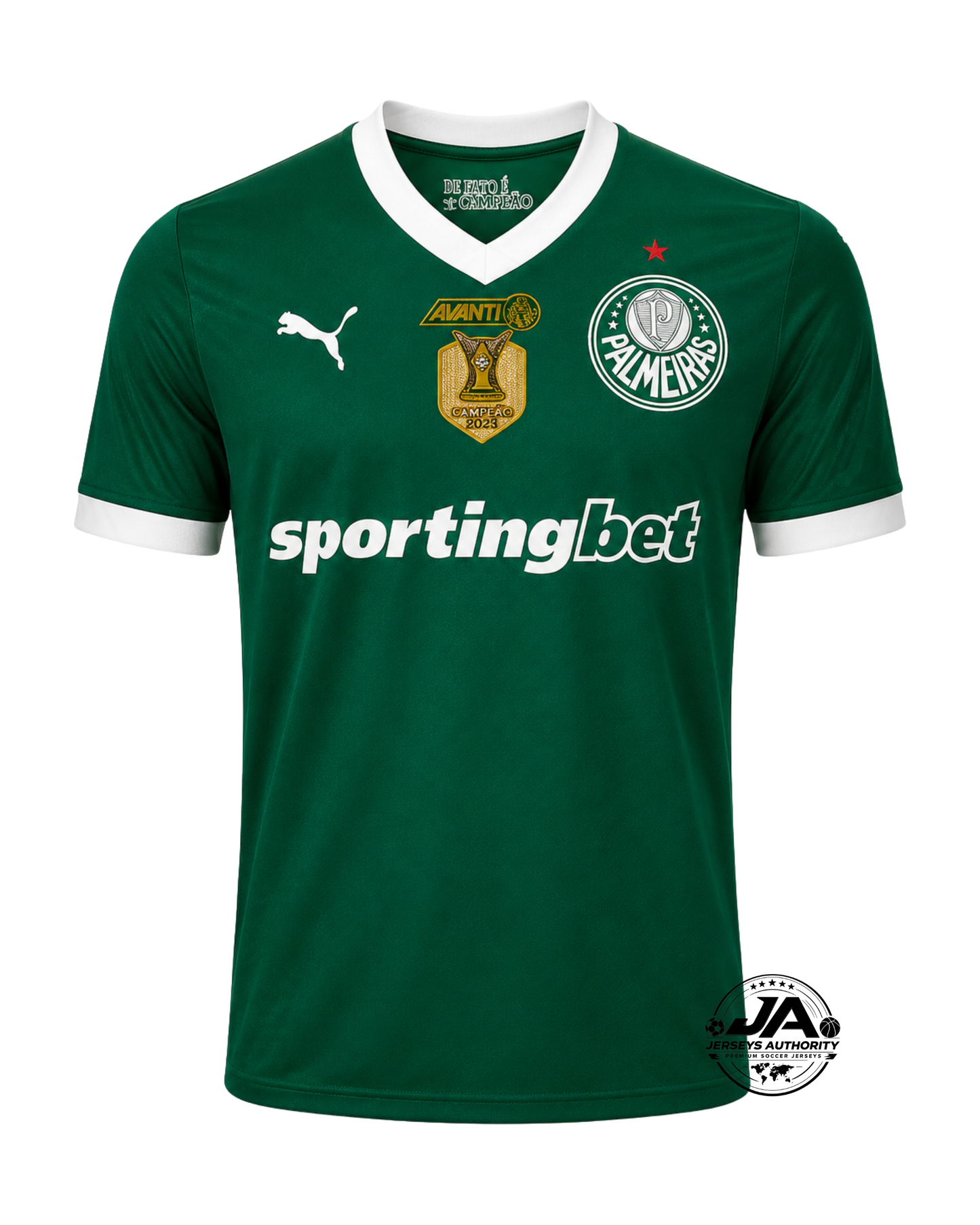 Palmeiras Home Jersey 2025/26 Patch Campeão - Fan Version
