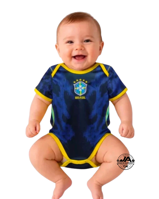 Body Baby Brazil Blue - Yellow