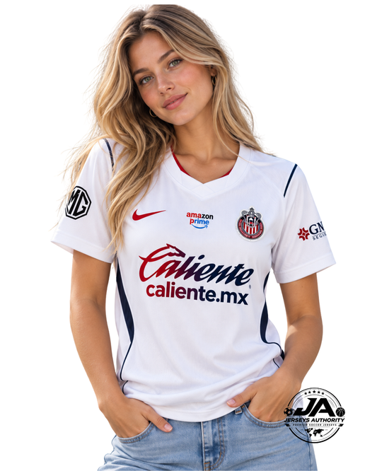 26/27 Womens Chivas Away White Jersey