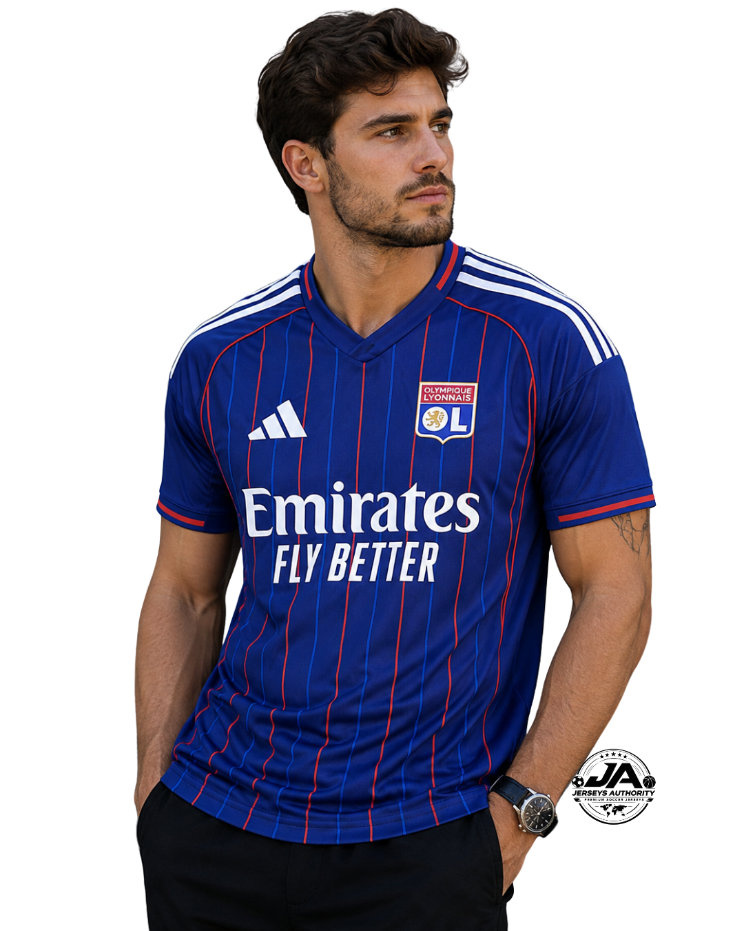 2025/26 Olympique Lyonnais Away Jersey - Fan Version