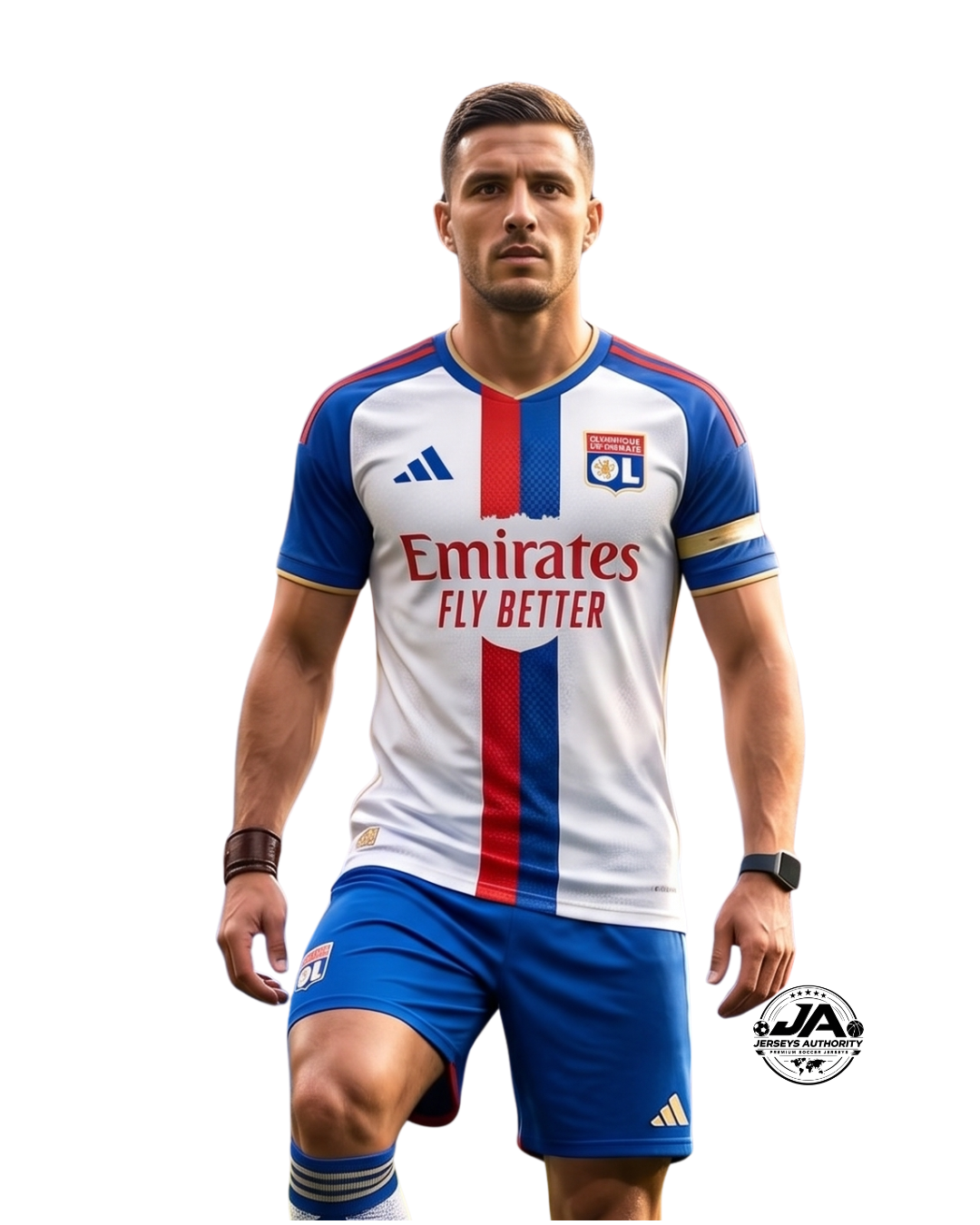 2026/27 Olympique Lyonnais Home Player Jersey - Slim Fit