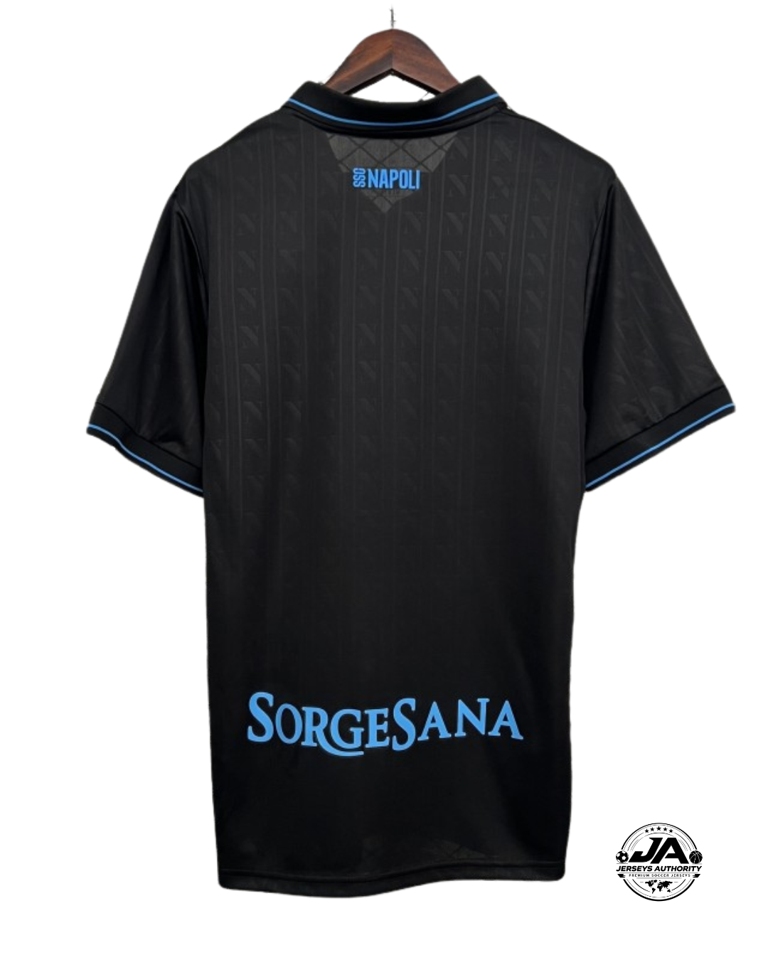 25/26 Napoli Third Black Jersey - Fan Version