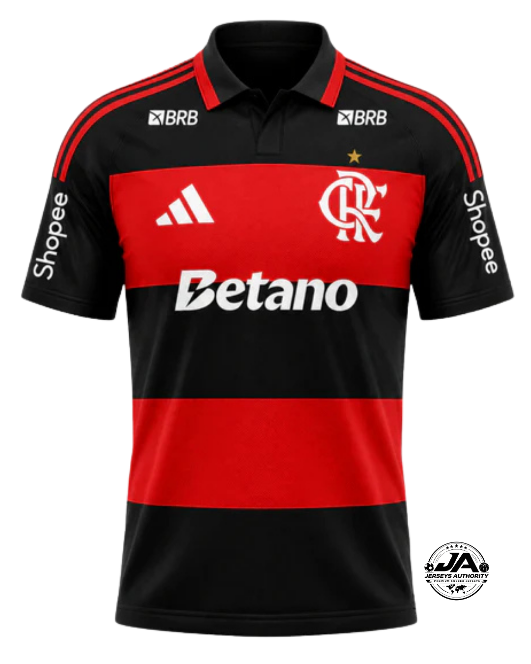 Camiseta Flamengo I 2026/27 Local Con Patrocinio - Aficionado