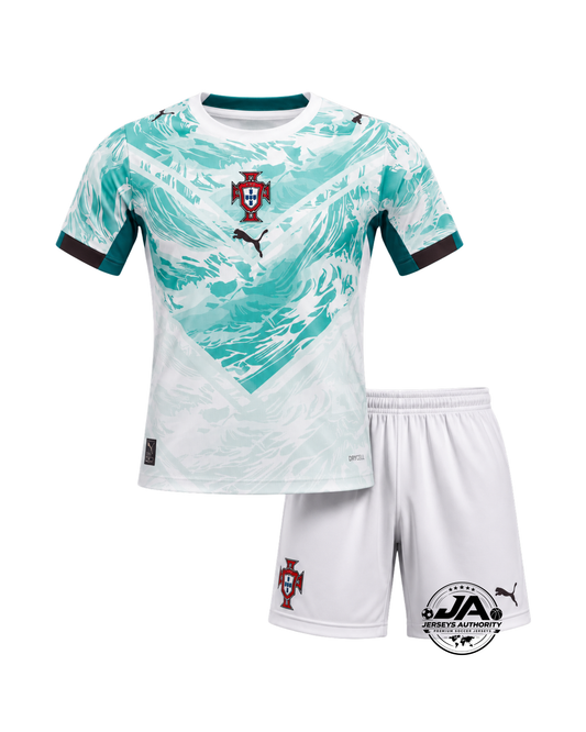 Portugal 2026 Away Kids Kit Jerseys - World Cup 2026