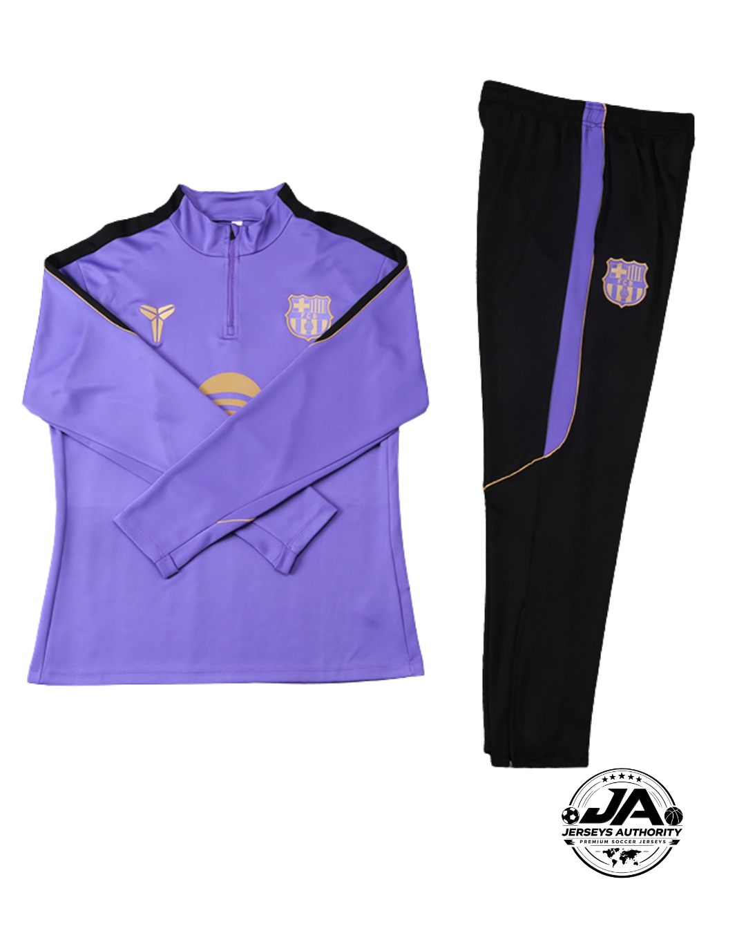 2026/27 FC Barcelona Purple Training Set – Long Sleeve