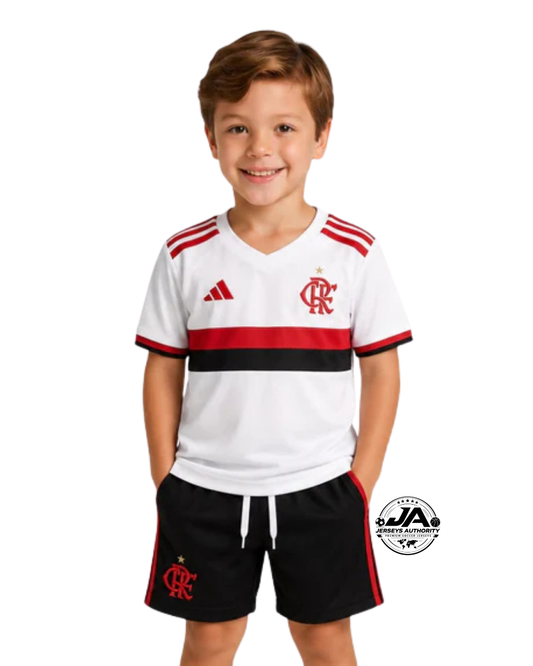 Kit Infantil Flamengo II 2027 Away - Torcedor