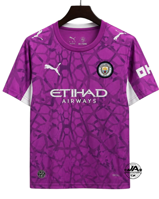 Manchester City 2026/27 Goalkeeper Electric Orchid Jersey - Fan Version
