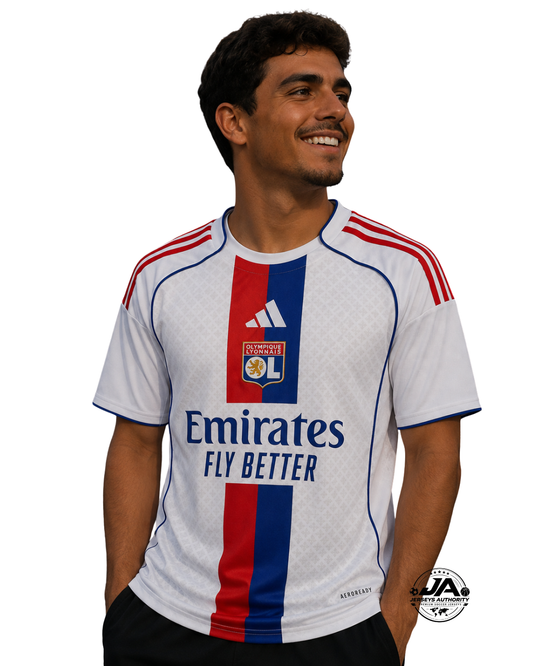 2025/26 Olympique Lyonnais Home Jersey - Fan Version