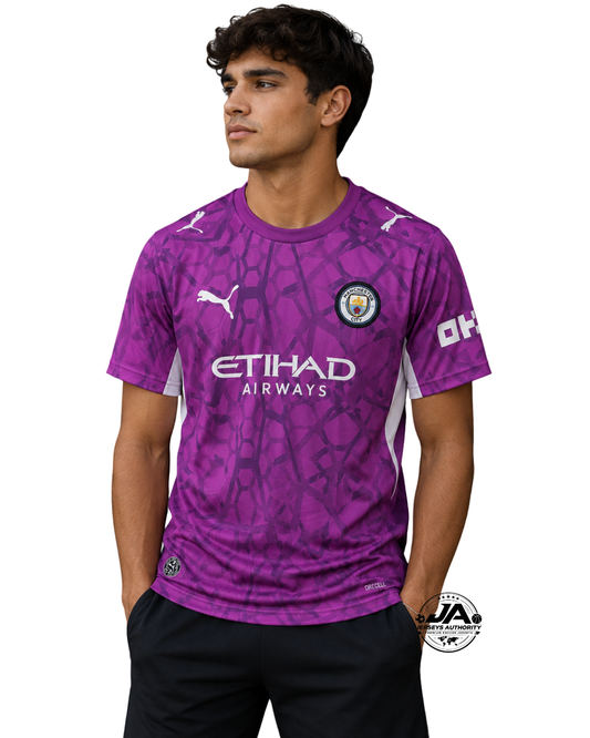 Manchester City 2026/27 Goalkeeper Electric Orchid Jersey - Fan Version
