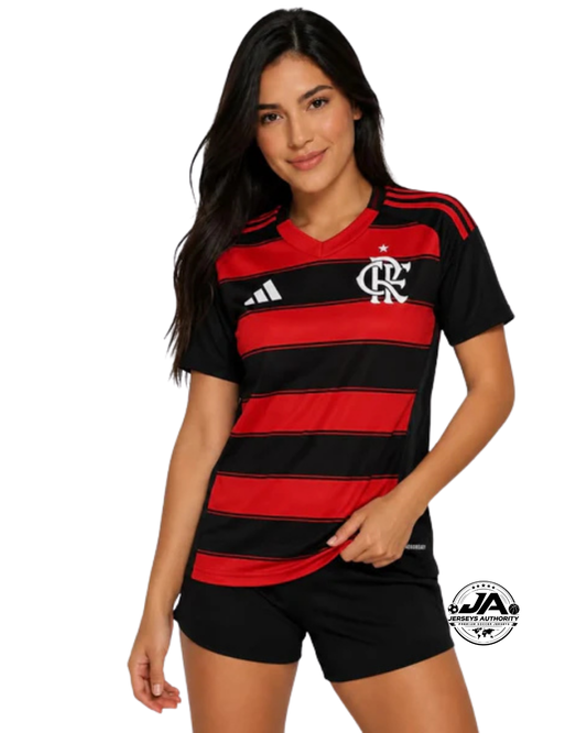 Camisa Flamengo I 2025/26 Home Feminina - Torcedor
