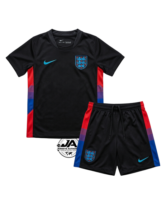 England 2025/26 Away Kids Kit