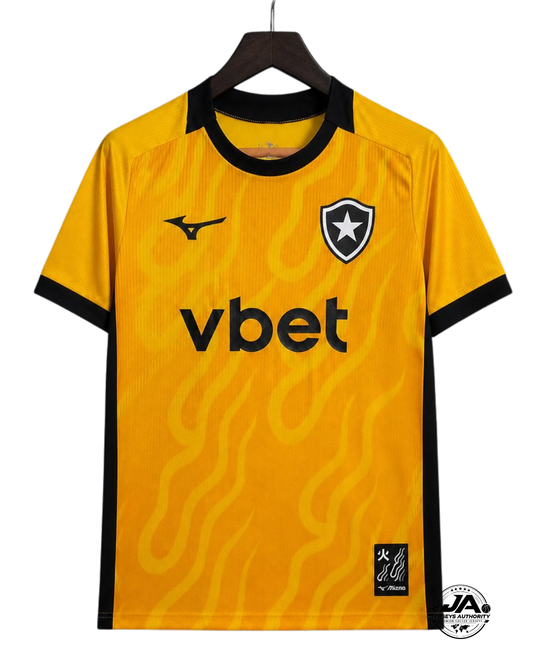 2026 Botafogo Goalkeeper Yellow Jersey - Fan Version