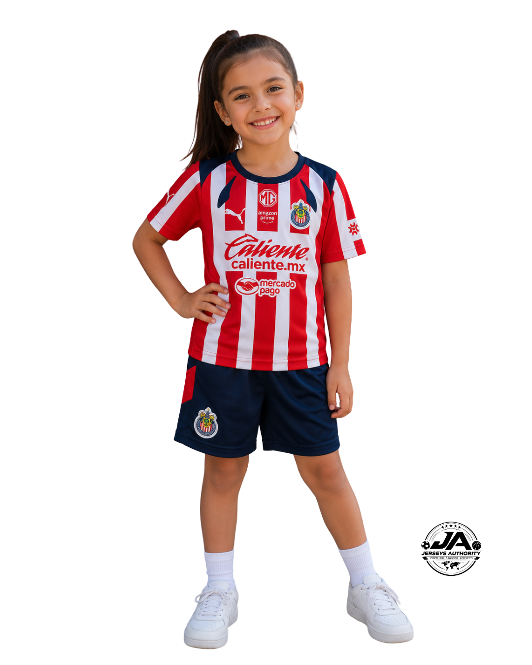 Kids Kit Chivas de Guadalajara Home Jersey 2025/26