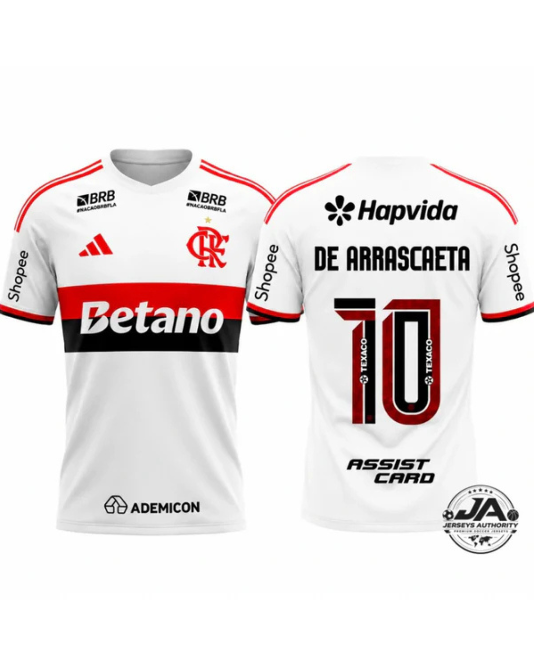 Camisa Flamengo II 2026/27 Away Arrascaeta 10 Full Sponsors - Torcedor