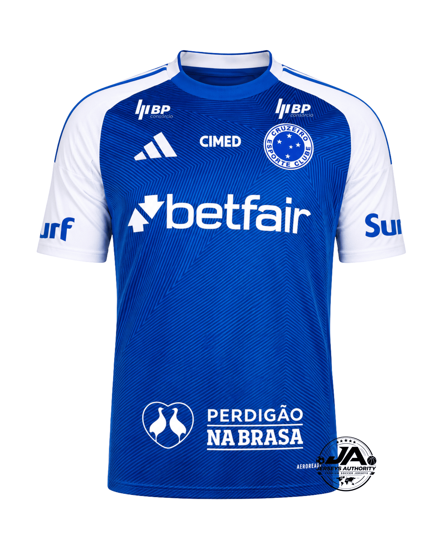 Camisa adidas Cruzeiro 2025/26 I Com Patrocínios