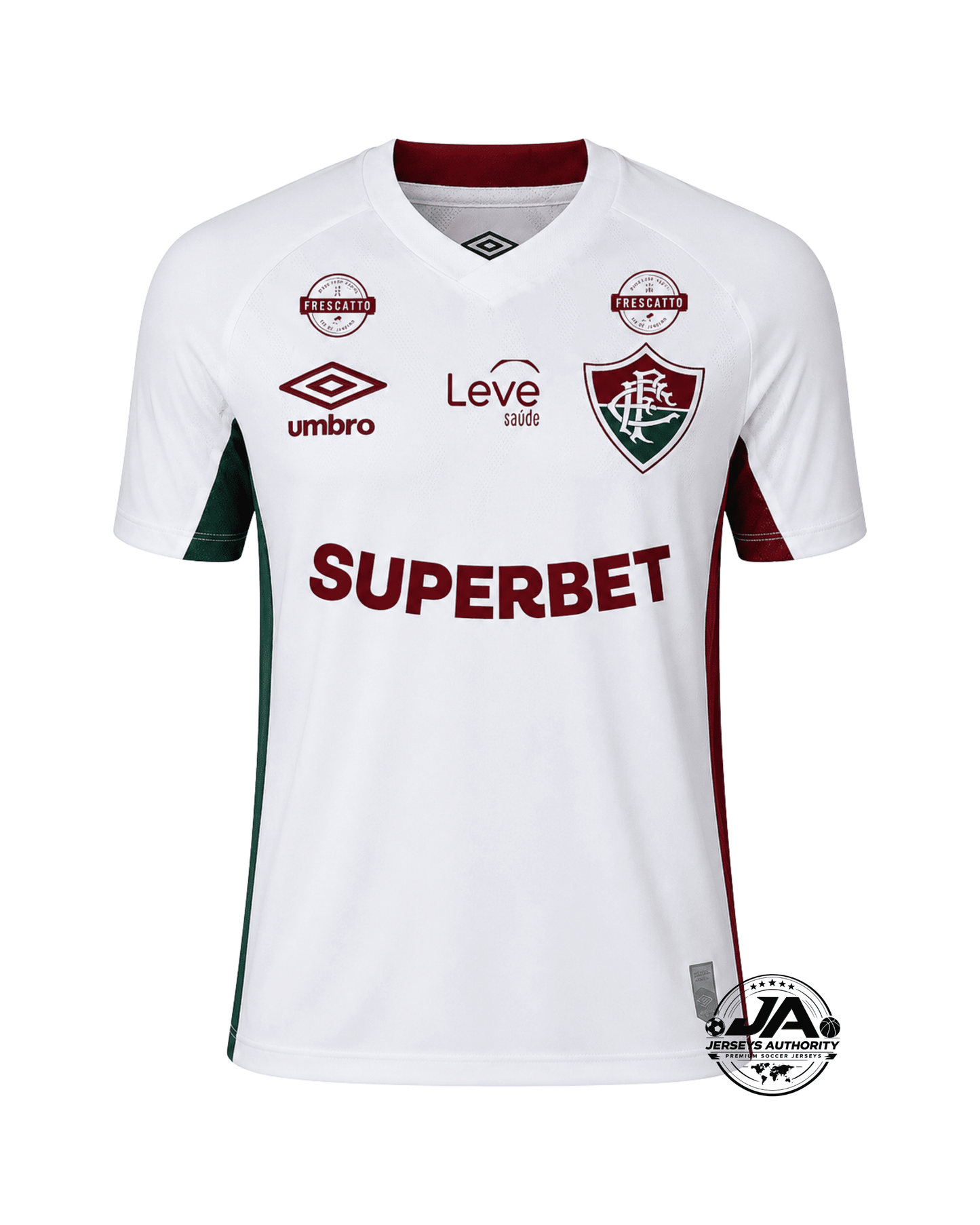 Camisa Feminina Umbro Fluminense 2025/26 II - All Sponsor e Patch Mundial