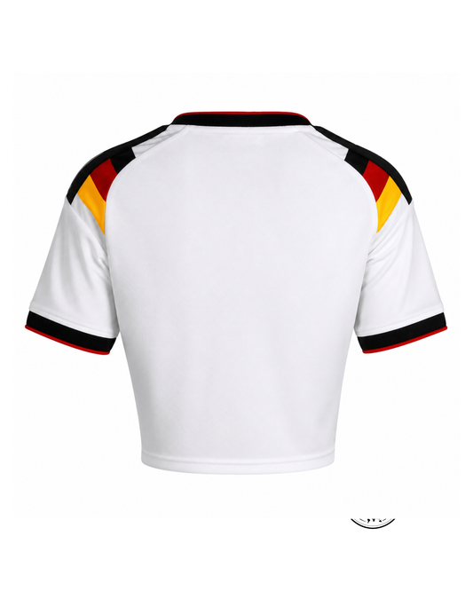 2026 Germany Women's Stadium Home Cropped Soccer Jersey World Cup 2026