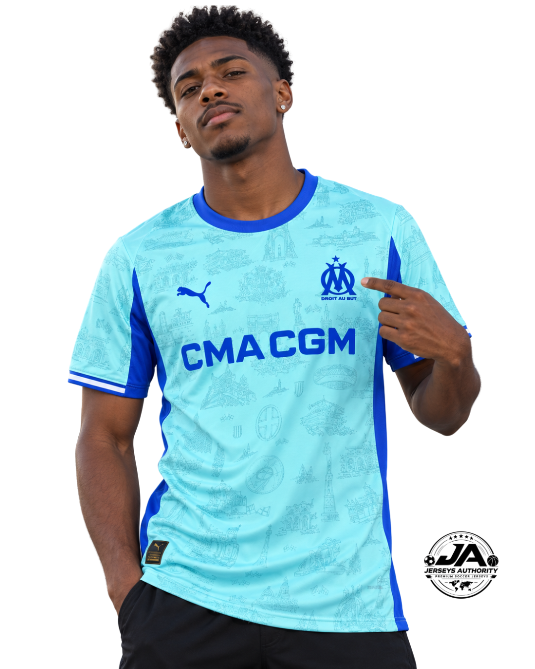 2025/26 Mens Olympique Marseille Special Jersey - Fan Version