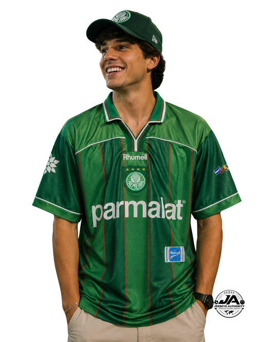 1999 Palmeiras Copa Libertadores Champion Home Retro Jersey