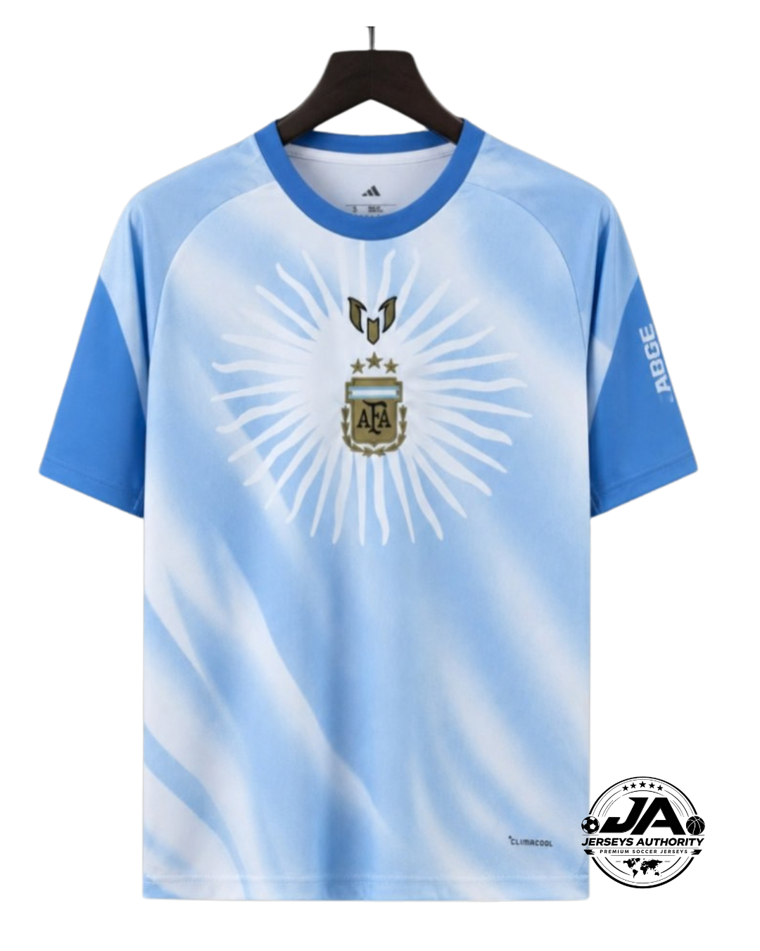 Camiseta de Jugador Auténtica Argentina Visitante Messi 10 Mundial 2026