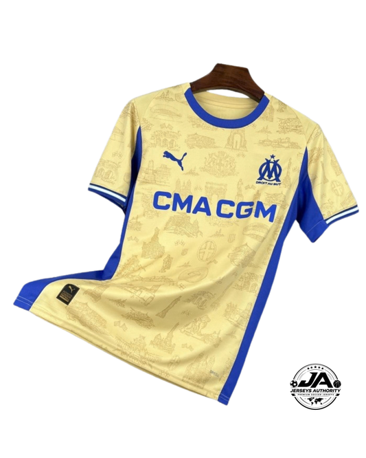 Camiseta de visitante del Olympique Lyonnais 2025/26 - Versión aficionado