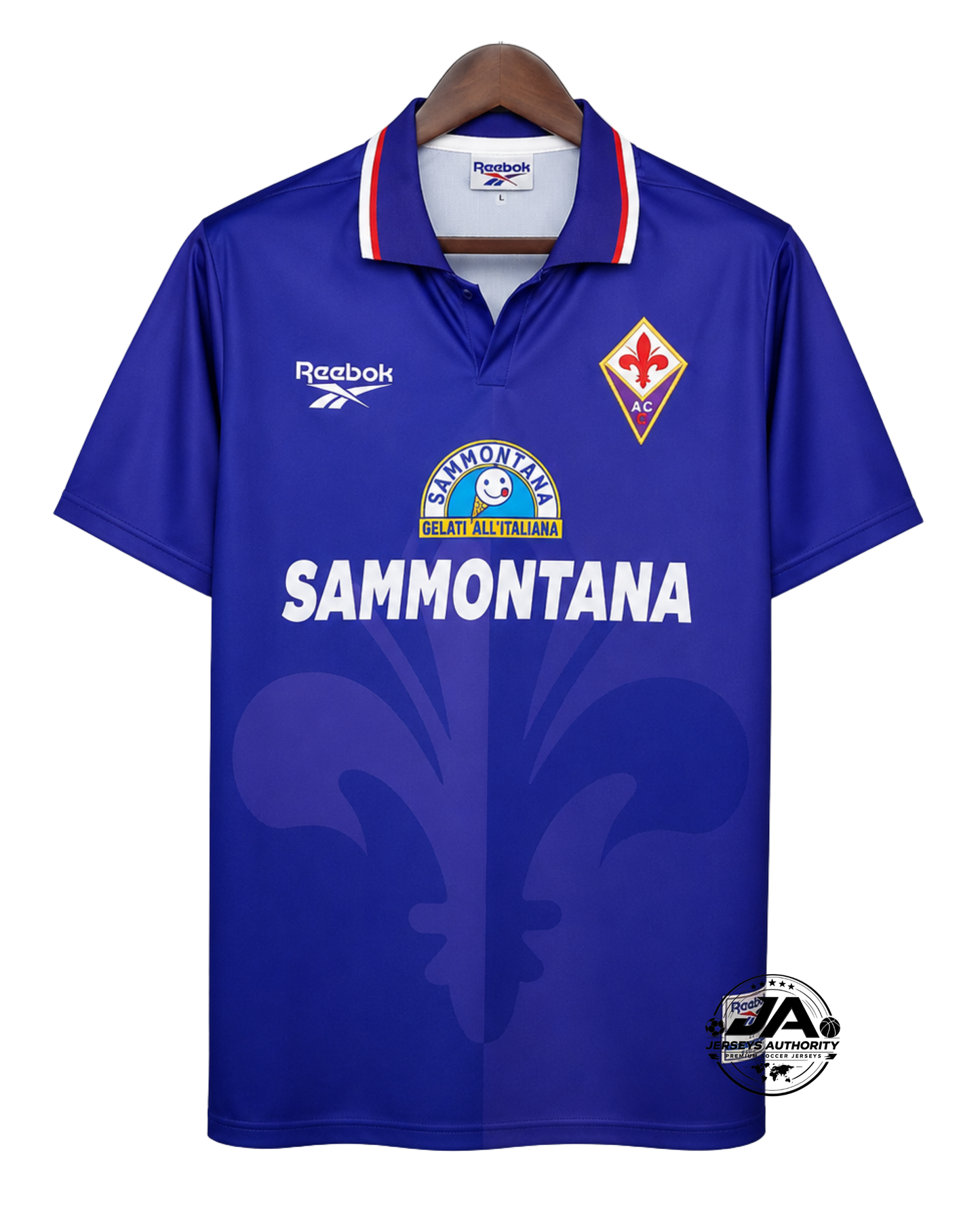 Fiorentina 95/96 Home Jersey - Retro Version