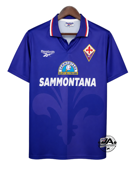 Fiorentina 95/96 Home Jersey - Retro Version