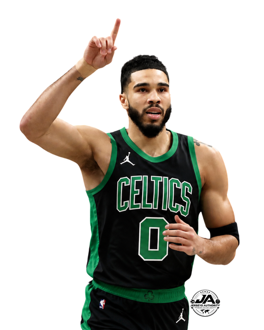 Jayson Tatum Black Boston Celtics Jordan Jersey