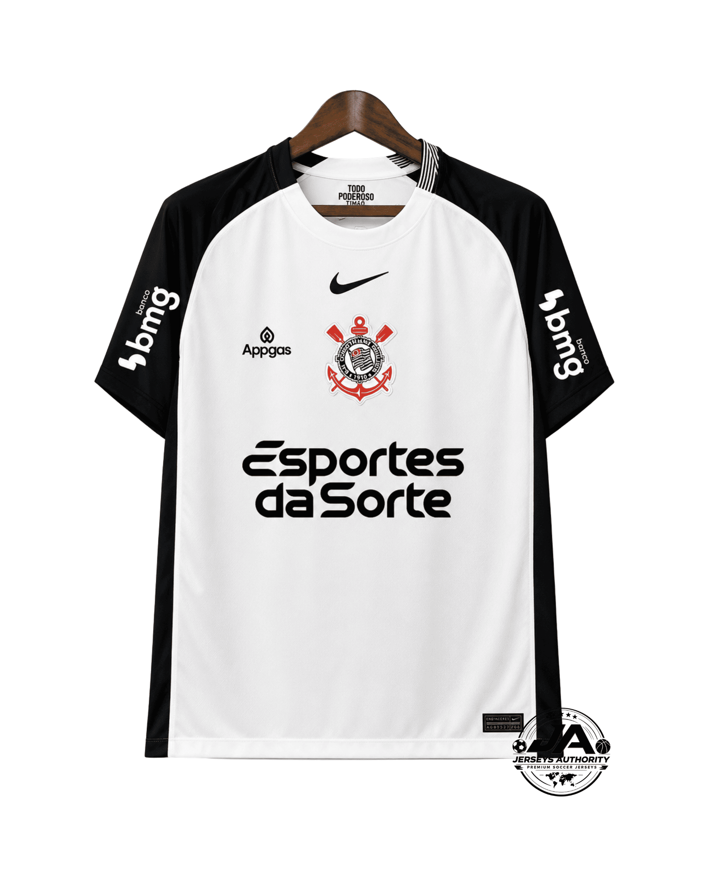 Camisa Corinthians 2025/26 II Torcedor Com Patrocínios