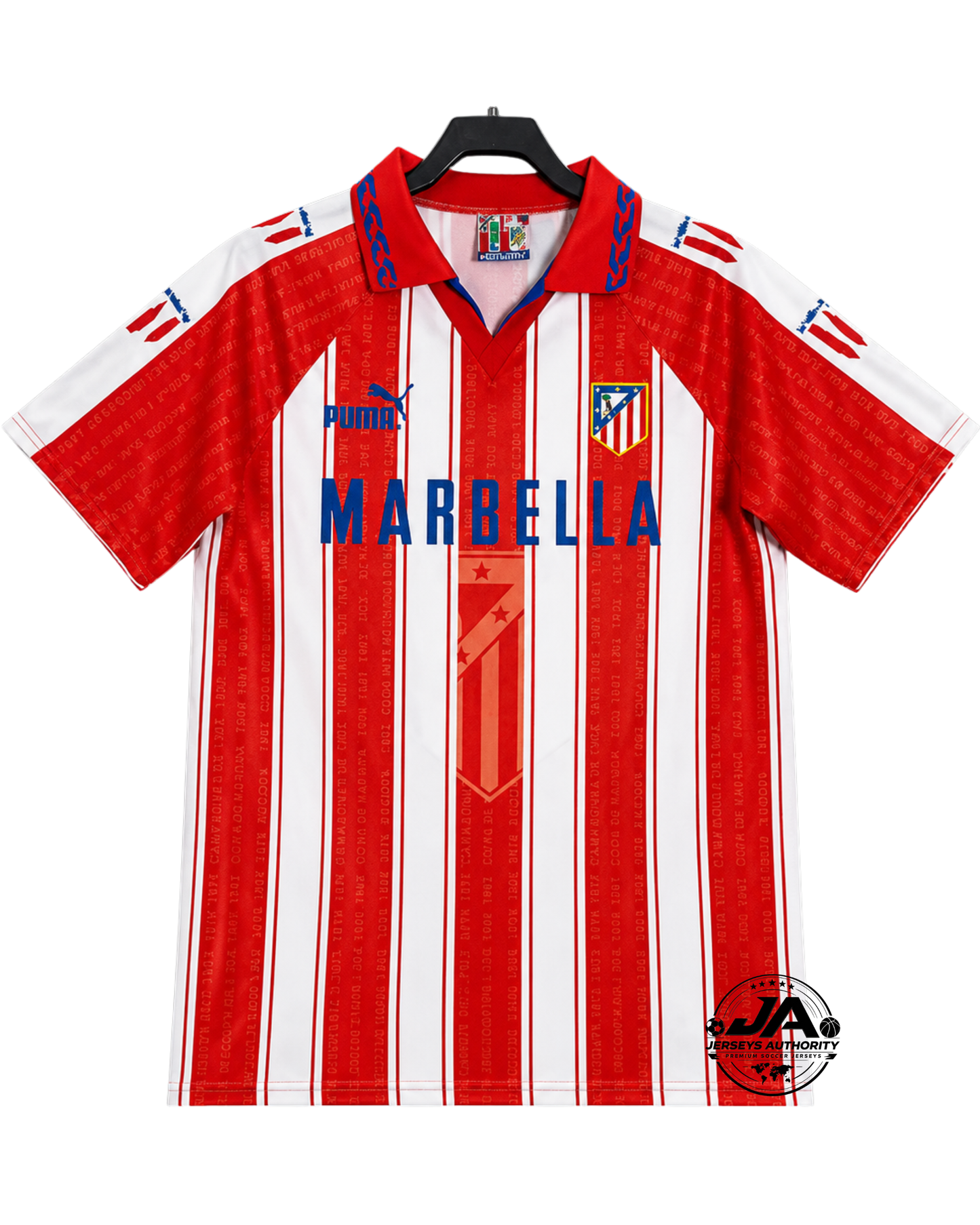 Atletico Madrid 95/96 I Home Jersey - Retro Version