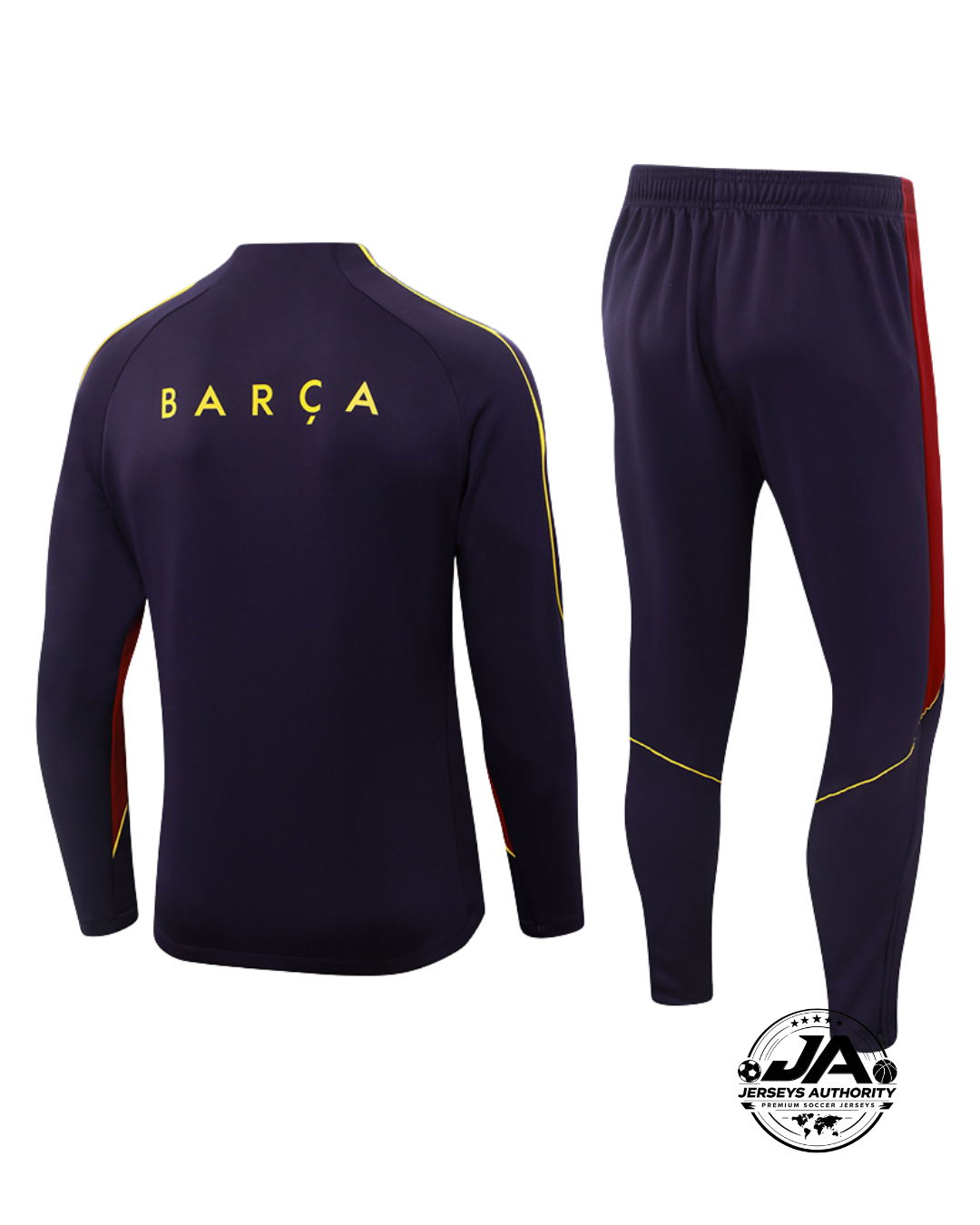 2026/27 FC Barcelona Dark Purple Training Set – Long Sleeve