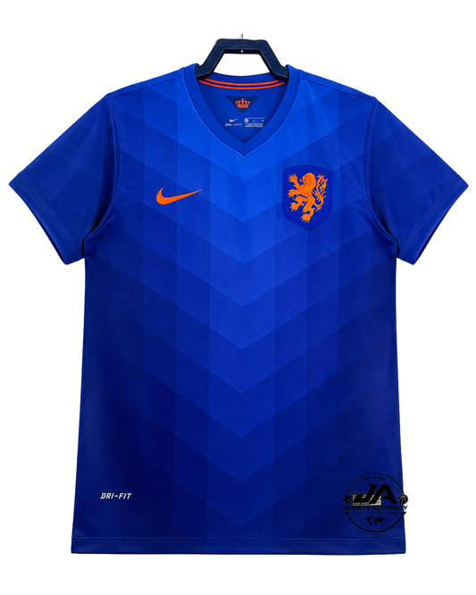 Netherlands 2014 Away Jersey - Retro Version