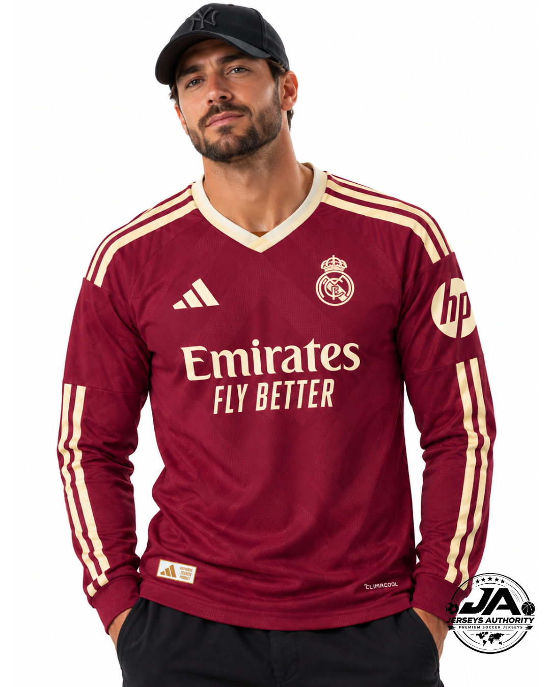 26/27 Real Madrid Third Pink Long Sleeve Jersey